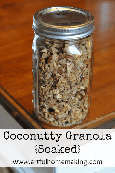 Coconutty Granola {Soaked}