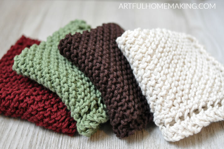 grandmother's favorite dishcloth knitting pattern