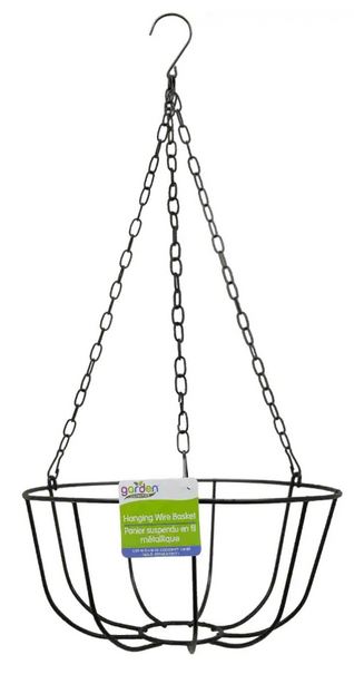 dollar store hanging wire plant basket