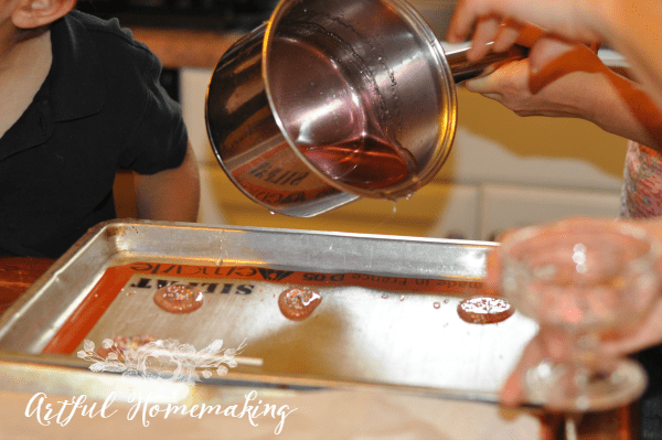 homemade lollipops