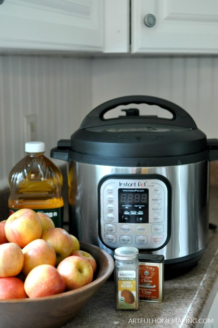 Instant Pot apple butter