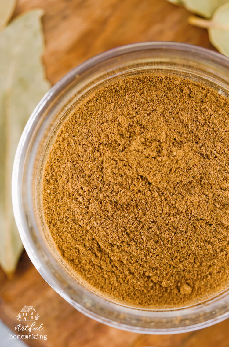 jar of apple pie spice