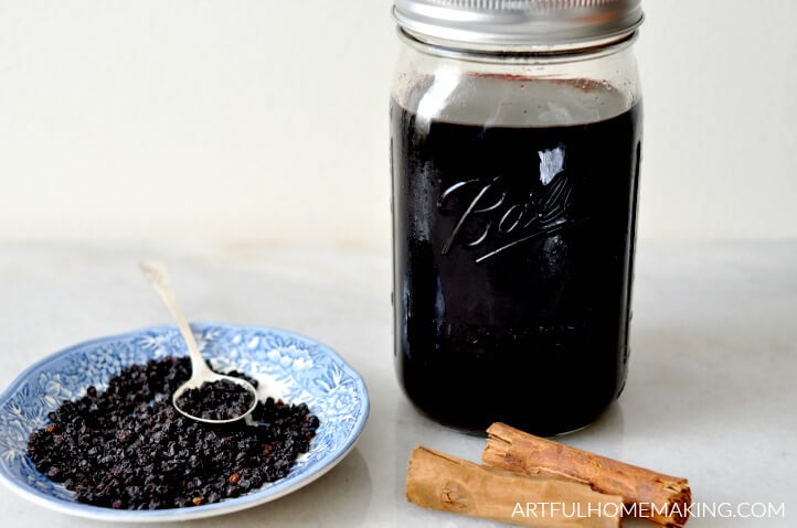 How to Make Elderberry Syrup