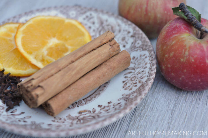 Homemade Simmering Fall Potpourri - Apple Cinnamon - Flavour and Savour