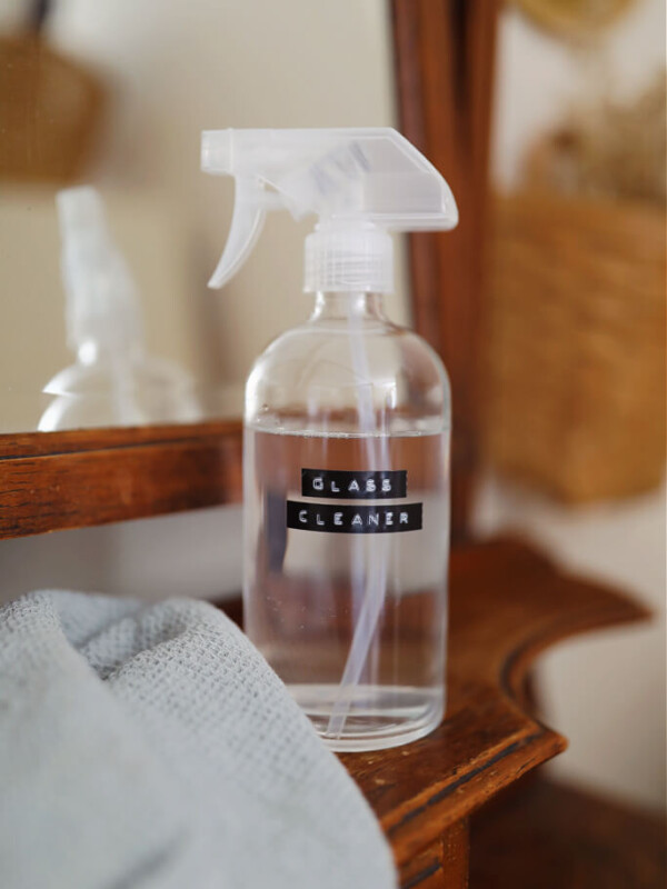 homemade glass cleaner recipe