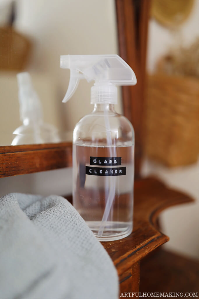 homemade glass cleaner recipe
