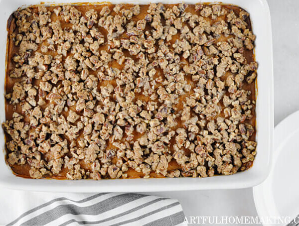 Healthy Sweet Potato Casserole