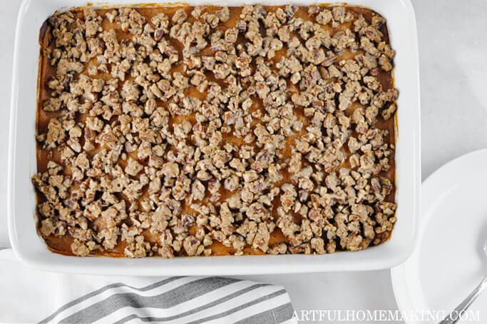 Healthy Sweet Potato Casserole