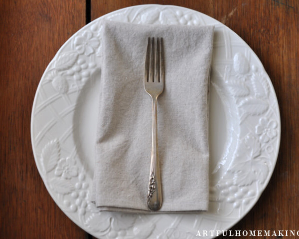 How to Sew Cloth Napkins