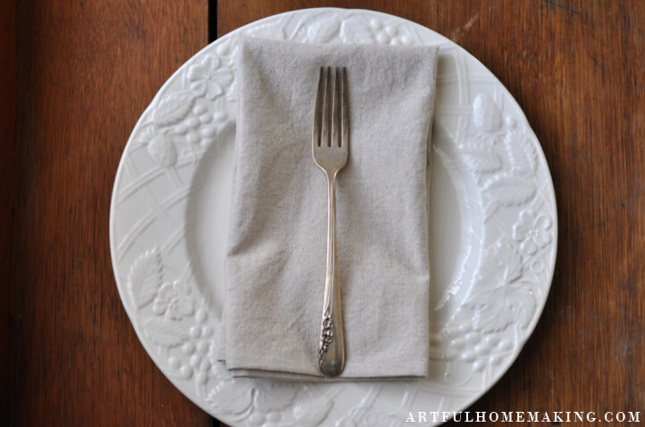 How to Sew Cloth Napkins