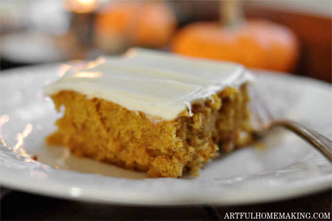 pumpkin bars