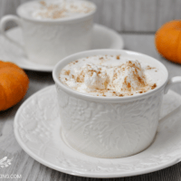 homemade pumpkin spice latte