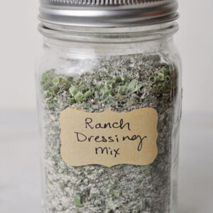 homemade ranch dressing mix