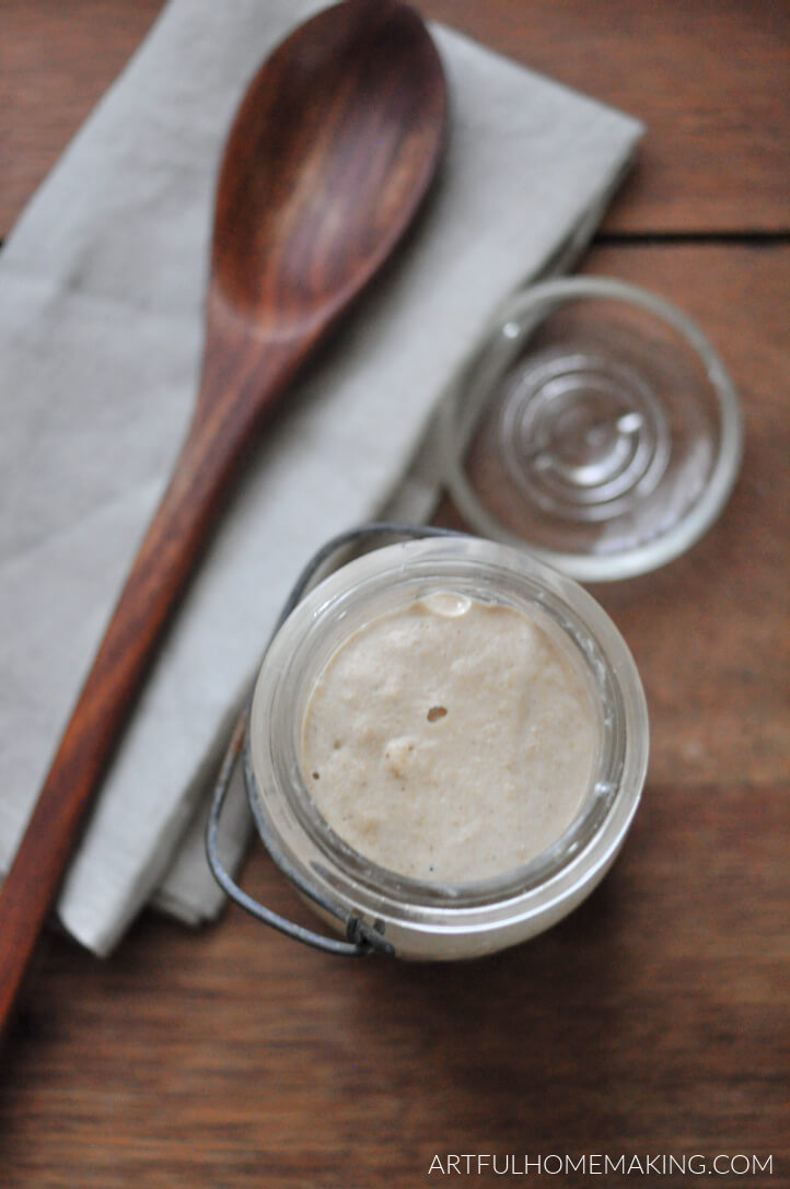 how to make sourdough starter