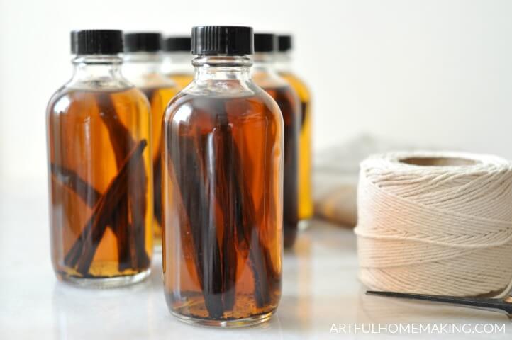 handmade vanilla extract for gifts