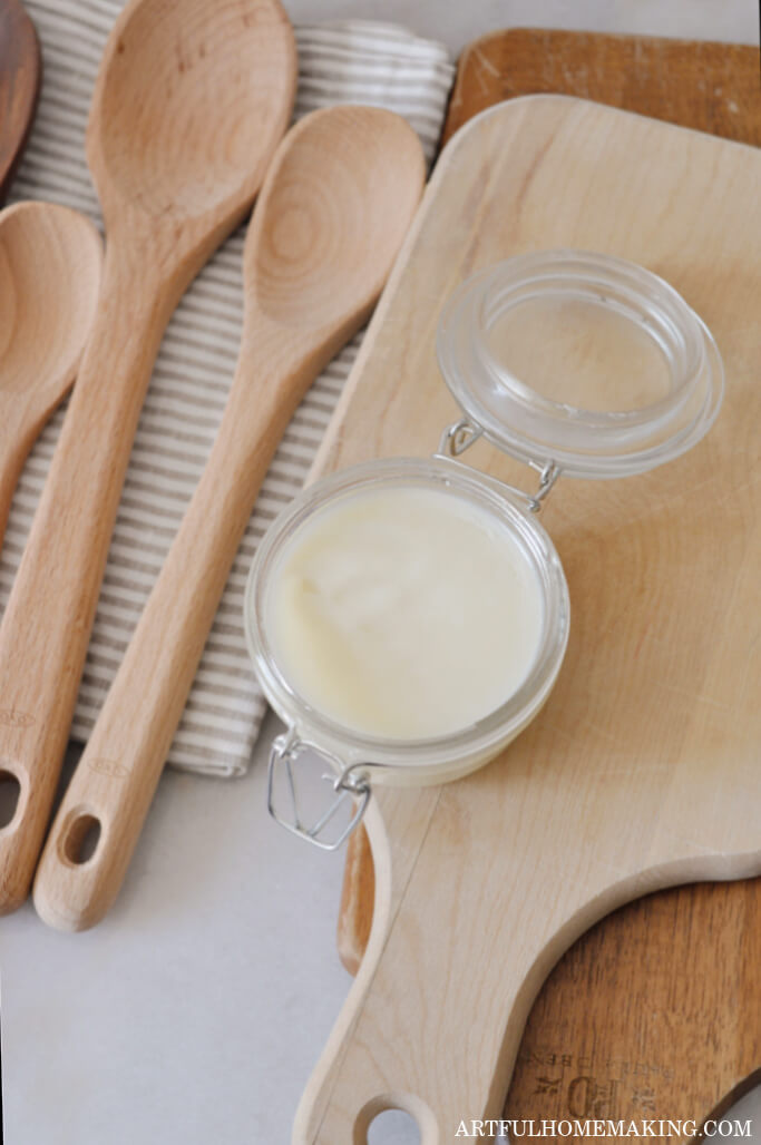 homemade wood butter