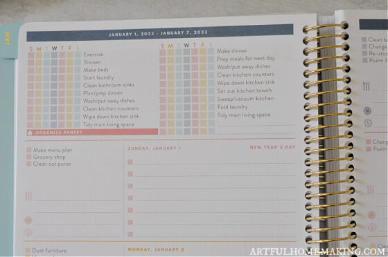 Home Planner for 2026 by Passionate Penny Pincher - Artful Homemaking
