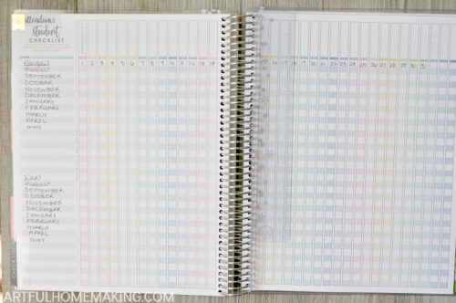 Use the Erin Condren Teacher Planner for Homeschool - Artful Homemaking