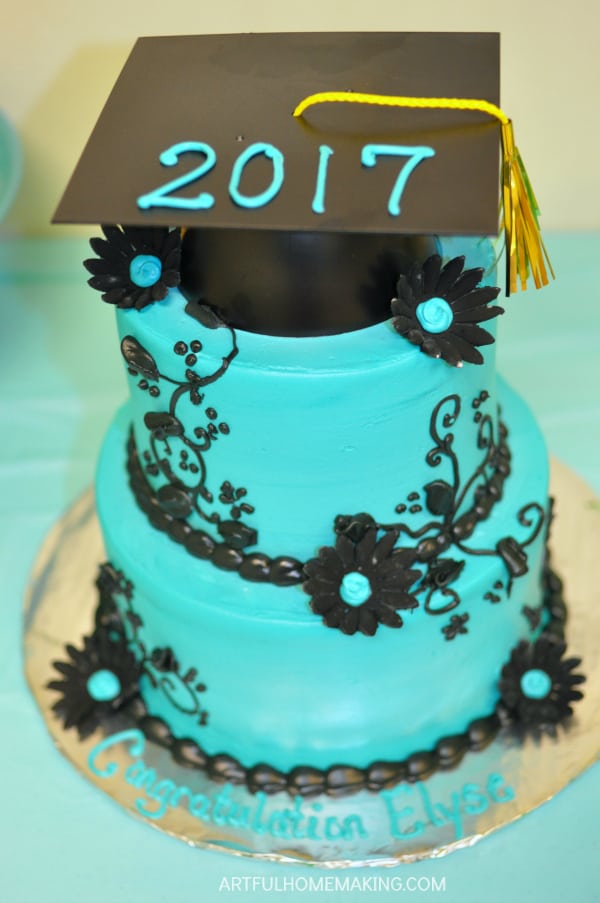 homeschool graduation party cake