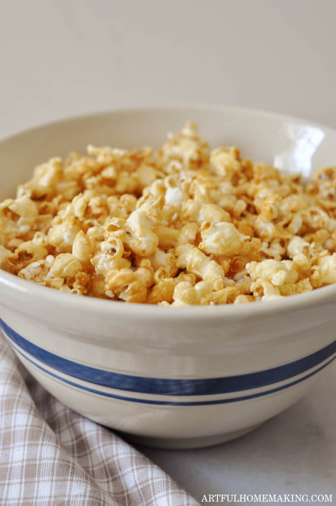 healthy caramel popcorn recipe