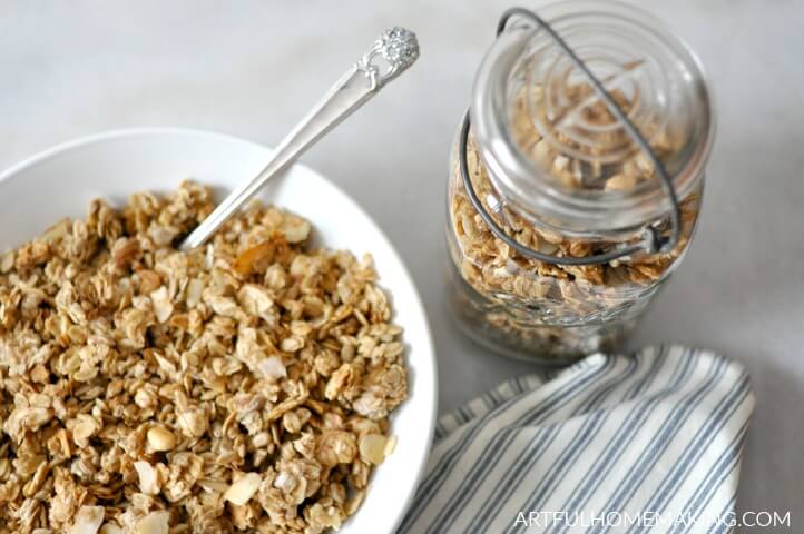 homemade granola