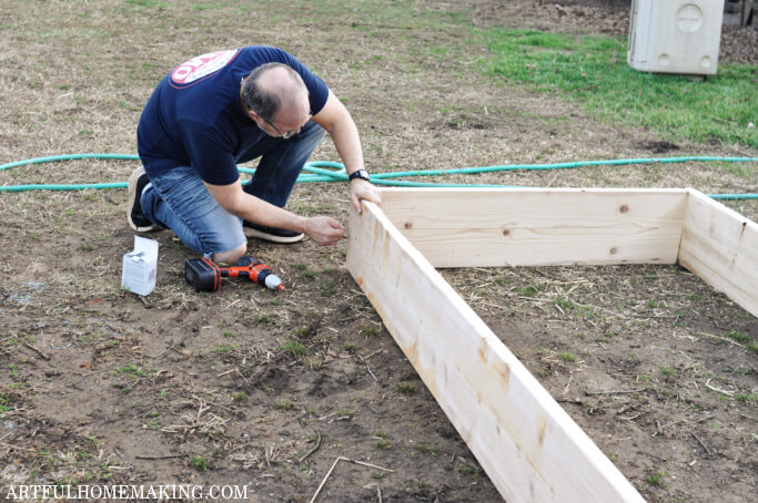 building a raised bed