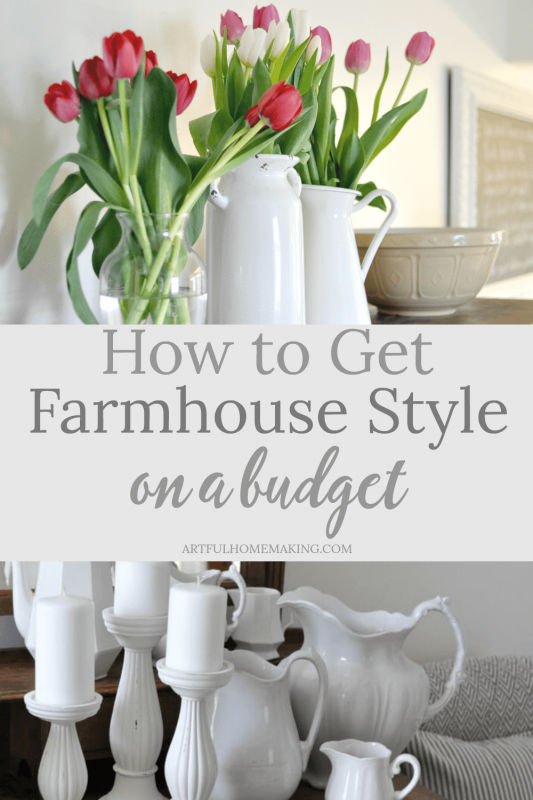 How to Get a Farmhouse Look on a Budget