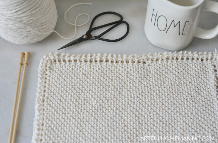 kitchen towel knitting pattern