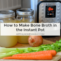 Homemade Instant Pot Bone Broth