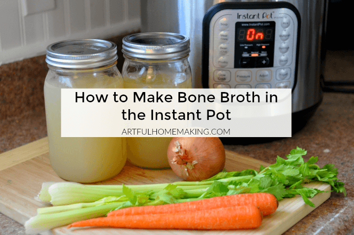 Homemade Instant Pot Bone Broth