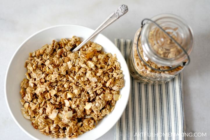 homemade granola