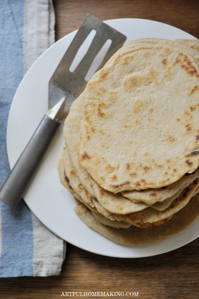 sourdough tortillas