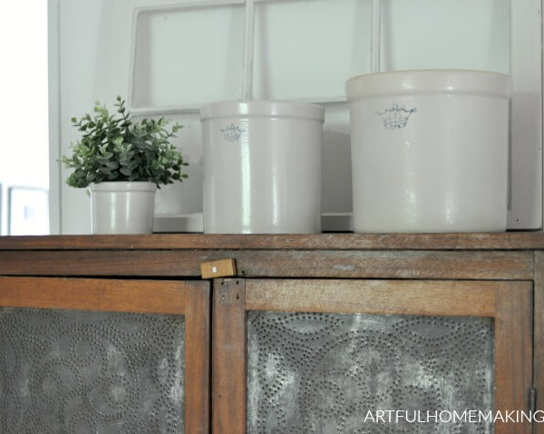 How to Milk Paint an Old Window