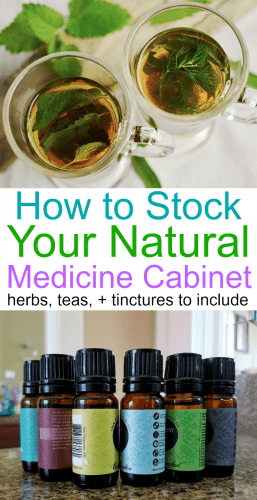 How to stock a natural medicine cabinet with home remedies!