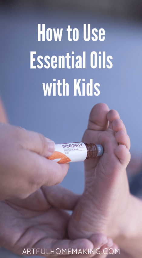 using essential oils with kids