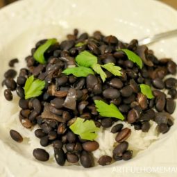 Instant Pot Black Beans and Rice Recipe