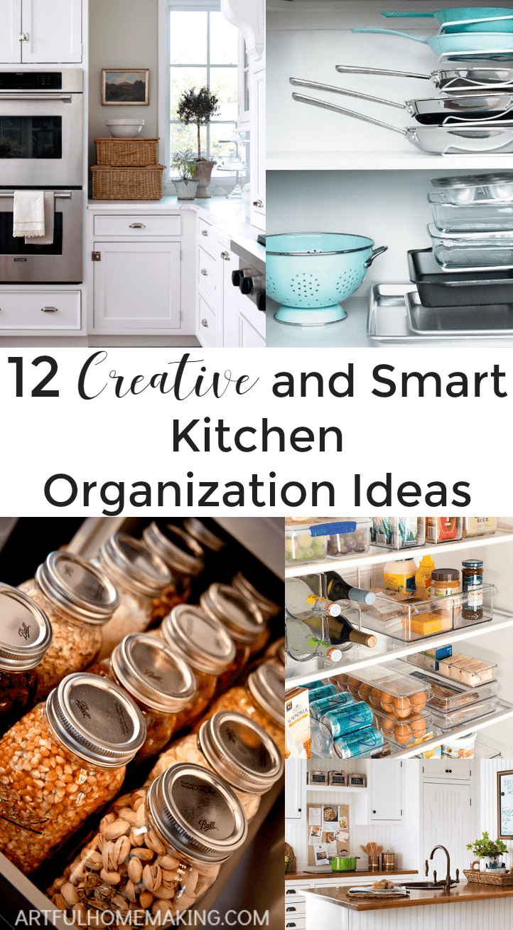 Love these 12 genius kitchen organization ideas!