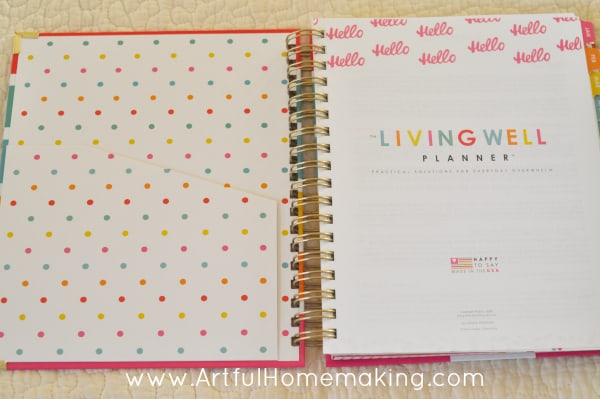 living well planner