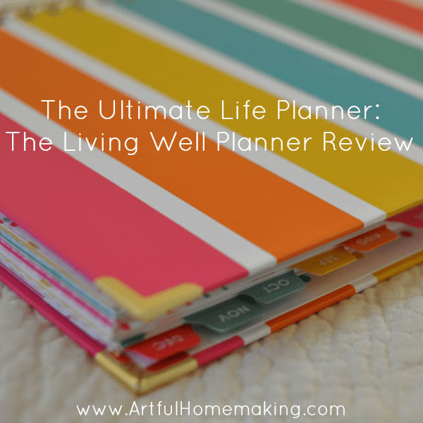 The Ultimate Life Planner: Living Well Planner Review