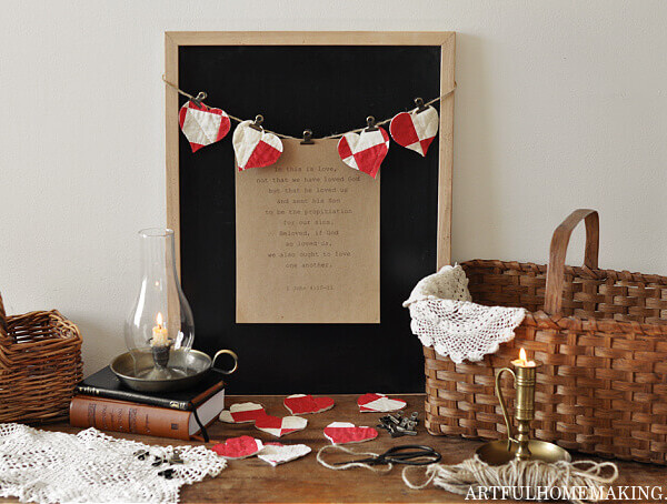 Love Bible Verse Heart Printable