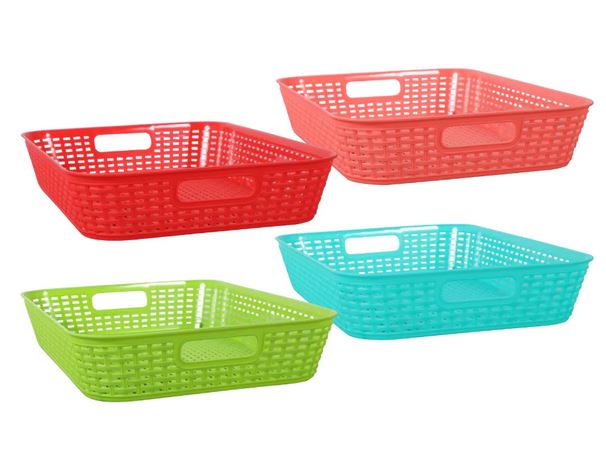 dollare store shallow trays