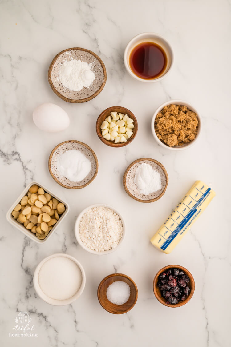 ingredients on a white countertop
