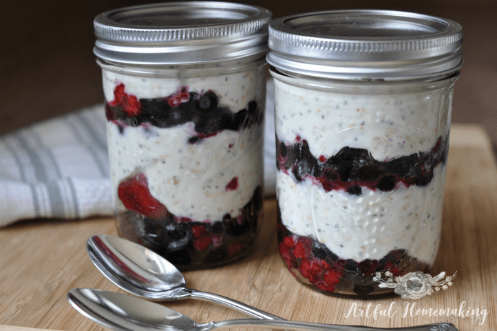 make-ahead breakfast parfaits