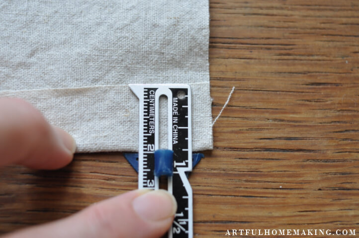 how to sew cloth napkins