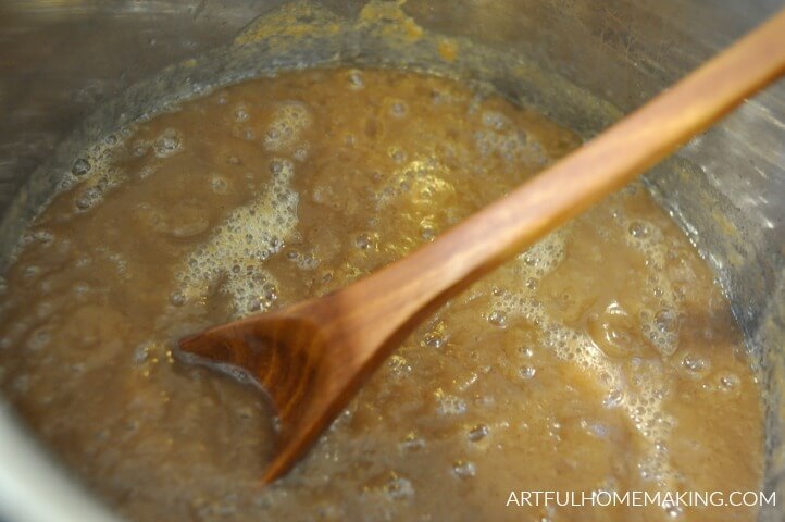 Instant Pot apple butter