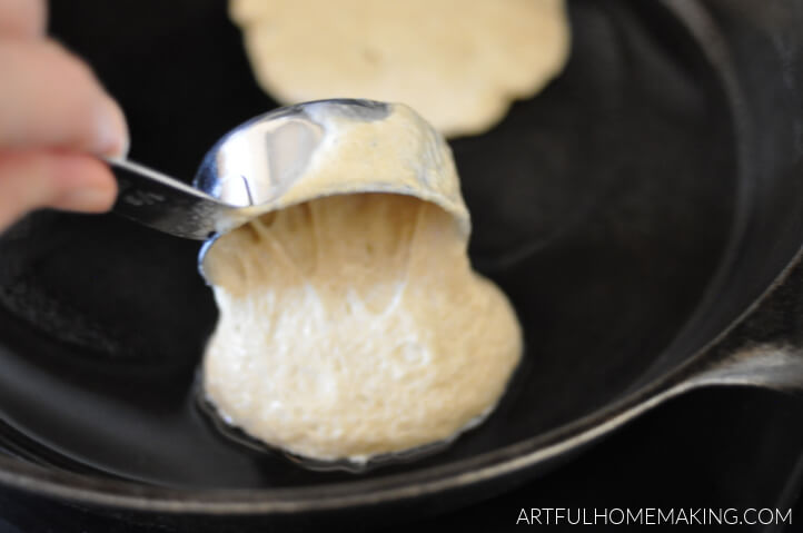 sourdough pancake batter