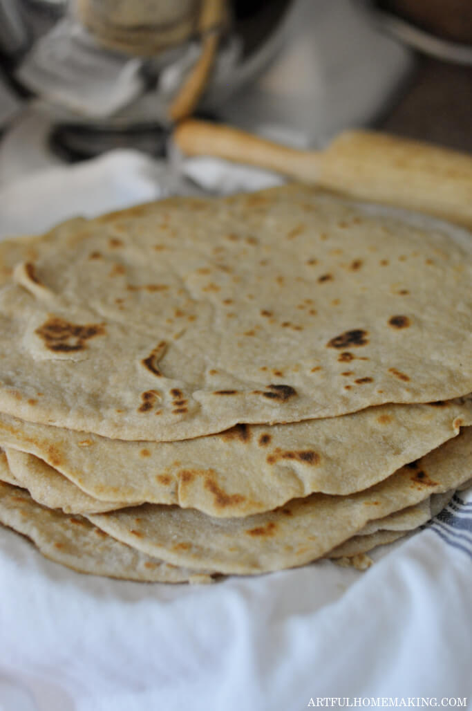 sourdough tortillas