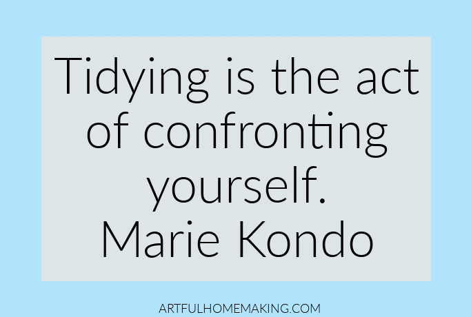 marie kondo quote