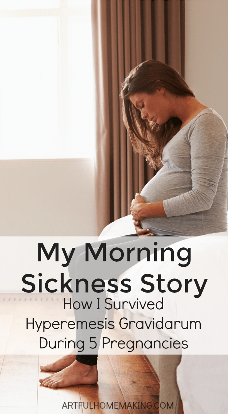 How I Survived Severe Morning Sickness