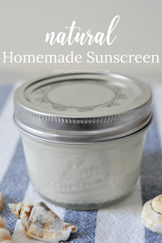 How to Make Homemade Natural Sunscreen